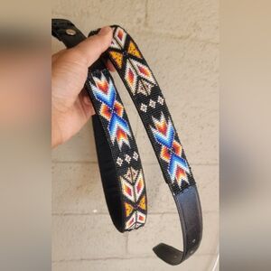 New old stock Native American handmade hand beaded thunderbird Western Southwest